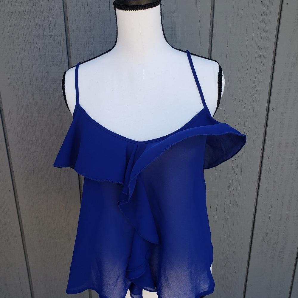 Blue tank